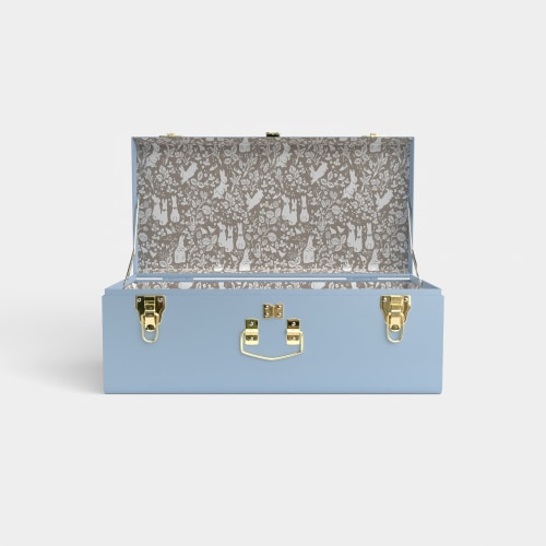 Petite Trunk - Light Blue - Peter Rabbit Heritage / Embroidery