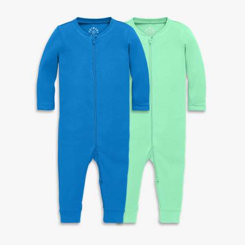Baby organic zip romper 2-pack | Primary.com