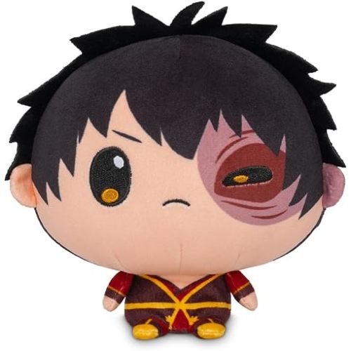 TeeTurtle Cloudheads Zuko Plush - 5-Inch Official Avatar the Last Airbender Stuffed Animal with Embroidered Details - Soft Cuddly Plush Toys for Kids, Teens, and Adults