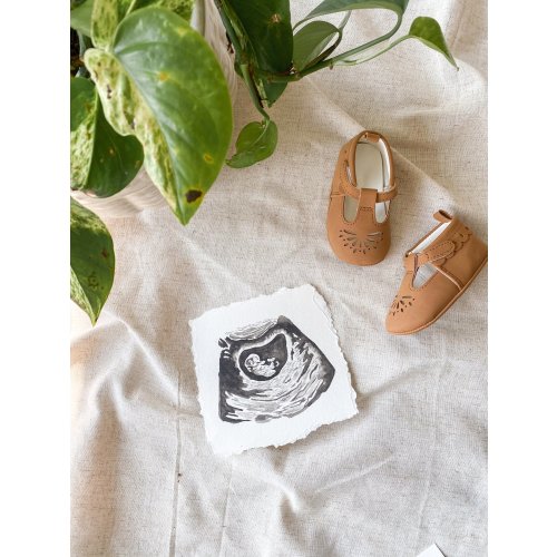 Watercolor Ultrasound Portrait —  Abbie Marie Studios