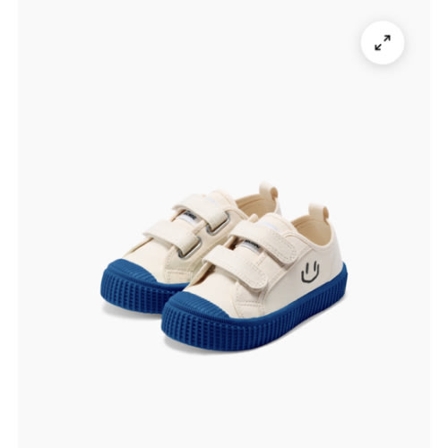 Happy Nocnoc Adjustable Strap Velcro Canvas Sneakers Shoes for Kids Toddler Boy & Girl