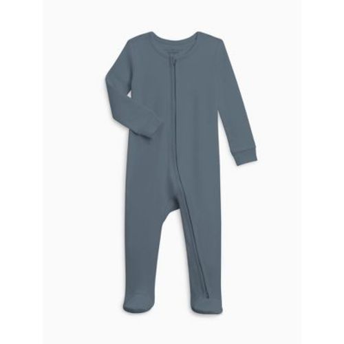 Colored Organics Peyton Zipper Sleeper — Harbor