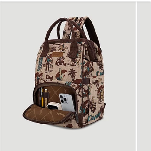 Aloha Cowboy Print Backpack | NEW & FEATURED | Wrangler®