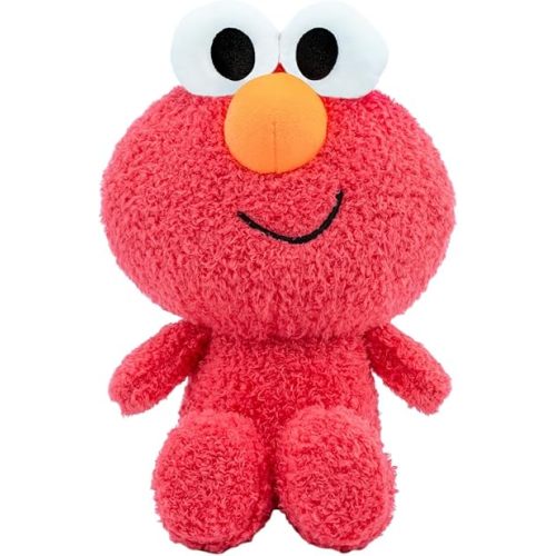 KIDS PREFERRED Sesame Street Elmo Baby's First Cuteeze Plush Stuffed Animal for Babies and Infants - 12 Inches