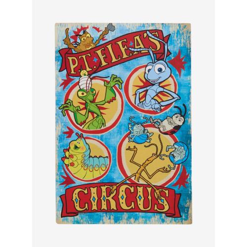 Disney Pixar A Bug's Life P.T. Flea's Circus Wall Art — BoxLunch Exclusive
