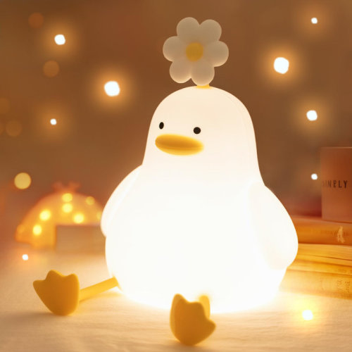 Zeki Shoggy Cute Duck Night Lights For Kids Toddler, Ambient Nursery Nightlight, Soothing Lamp For Baby Room/Bedroom/Bedside, Rechargeable Battery,30 Min Timer | Wayfair