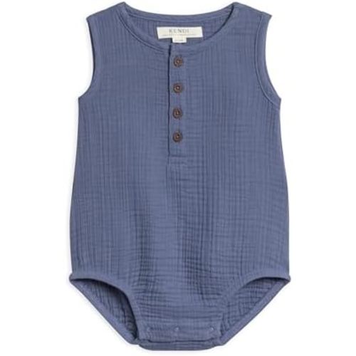 Colored Organics Organic Cotton Baby and Toddler Summer Romper Sleeveless One Piece