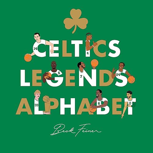 Celtics Legends Alphabet Hardcover – Picture Book, August 1, 2023