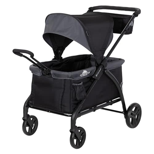 Baby Trend Expedition® LTE 2-in-1 Stroller Wagon, Madrid Black