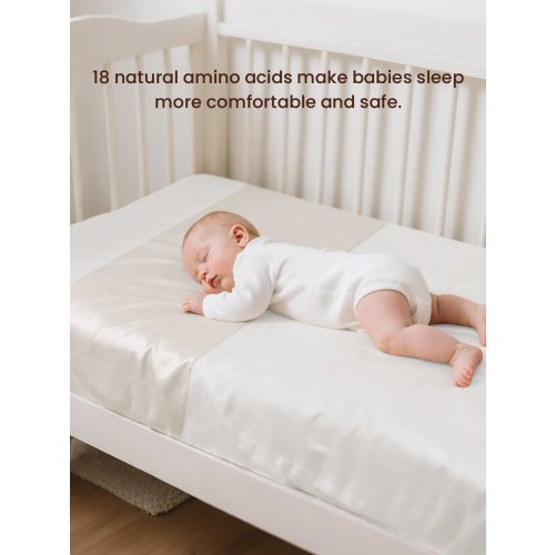 Pure Mulberry Silk Sleeve For Crib & Bassinet
