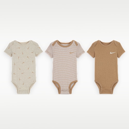 Nike E1D1 Baby Mix and Match Bodysuits (3-Pack). Nike.com