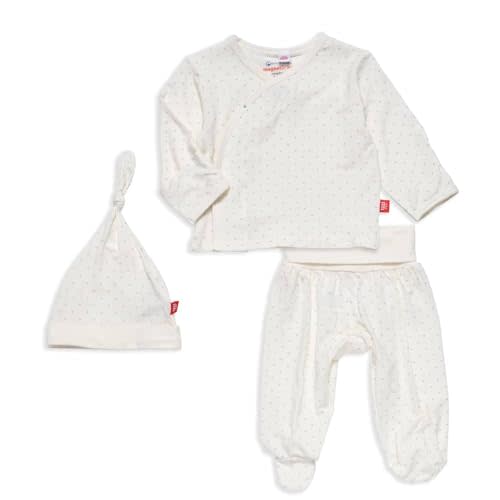 Magnetic Me Modal Newborn Take Home Kimono Set | Silky Soft Modal Fabric