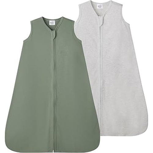 Baby Sleep Sack 2-Way Zipper Unisex Baby Wearable Blanket, Swaddle Sleeping Bag