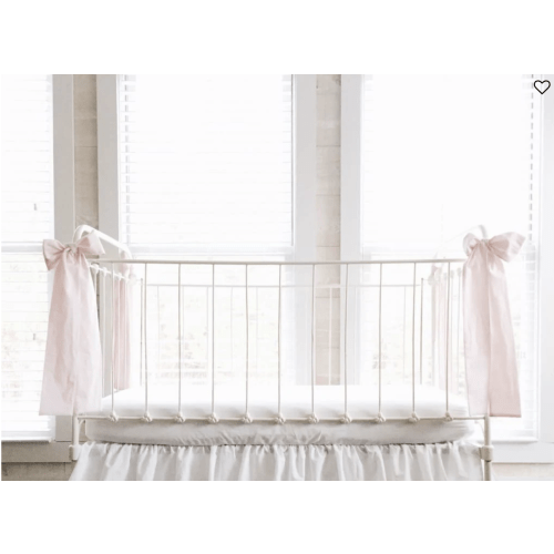 Baby Pink Large Crib Bow