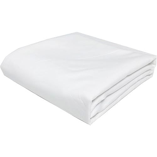 Waterproof Fitted Sheet for MTWML Twin Bassinet – Replacement Sheet for Twin Crib, Fits 32.28"x32.28", Noiseless & Breathable, Machine Washable (White)