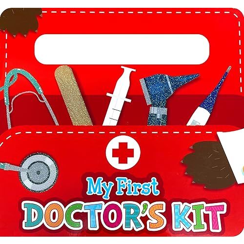 My First Doctor's Kit - Children's Sensory Touch and Feel Board Book with Handle Board book – October 4, 2022