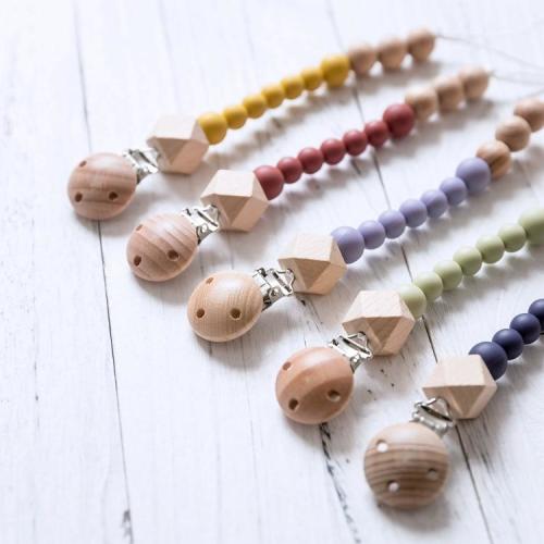 Colorfull Silicone Baby Pacifier Clip
– Jabaloo