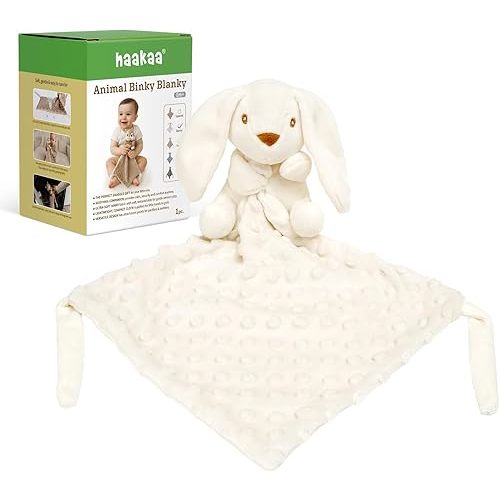 haakaa Baby Bunny Security Blanket / Lovey