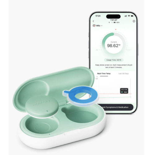 Momcozy Smart Baby Thermometer – Medical-Grade Accuracy & Real-Time App Monitoring