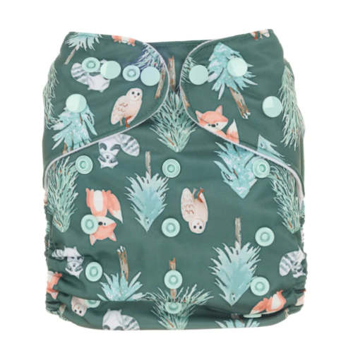 Forest Friends Cloth Nappy | One Size Fits Most