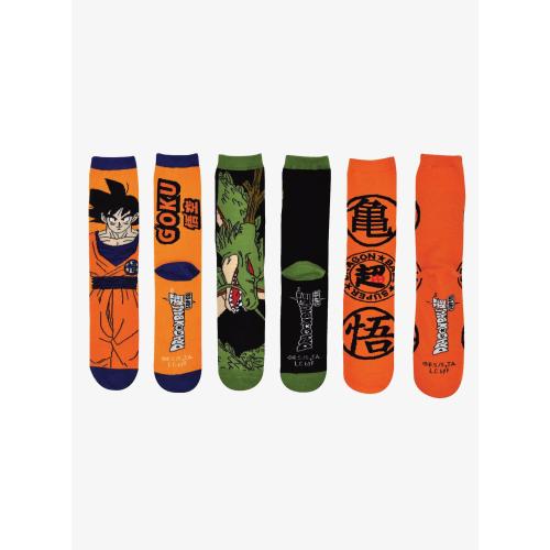 Dragon Ball Super 3 PK Crew Socks Bundle