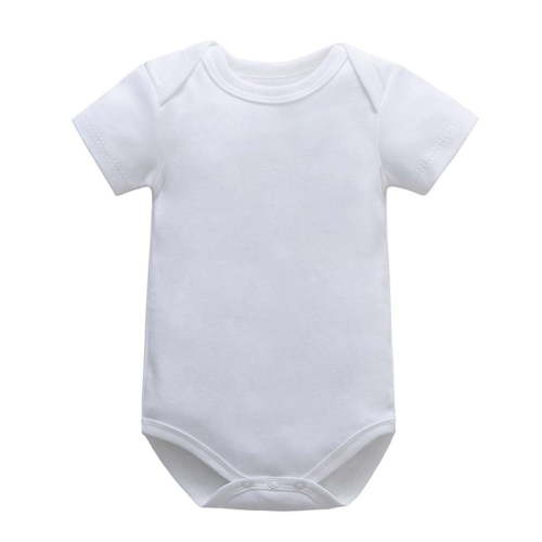 Back to School Savings Clearance Zpanxa Toddler Baby Boys Girls Clothes Summer Cotton Solid T Shirts Tops Infant Casual Short Sleeve Tee Pullover 0-24 Months White