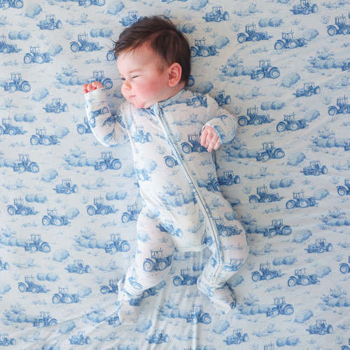 Hudson Footie Zippered One Piece