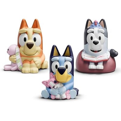 Tonies Bluey Audio Toy Figurine 3 Pack Set - Bluey, Bingo, Muffin
