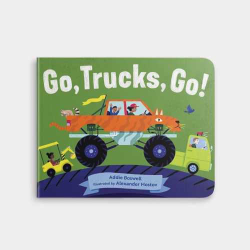 Go, Trucks, Go! A Board Book for Toddlers