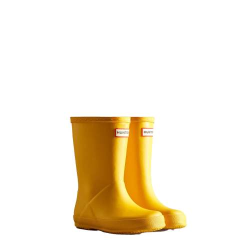 Little kids's Kids First Classic Rain Boots - Yellow | Hunter Boots