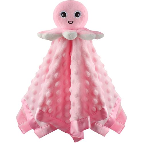 Baby Security Blanket Loveys for Babies Snuggle Toy Plush Octopus Stuffed Animal Baby Gifts for Girls and Boys Newborn