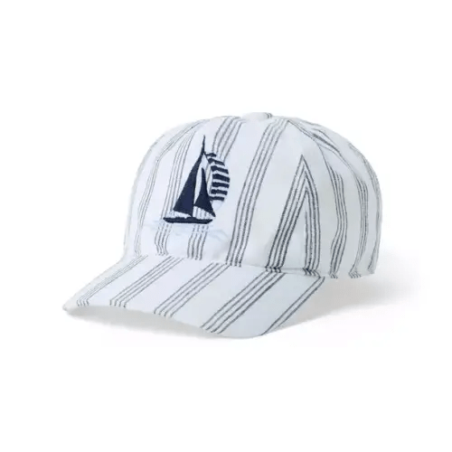 Baby Merchant Marine Stripe Baby Striped Sailboat Cap by Janie and Jack