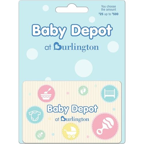 Baby Depot at Burlington Physical Gift Card - $50