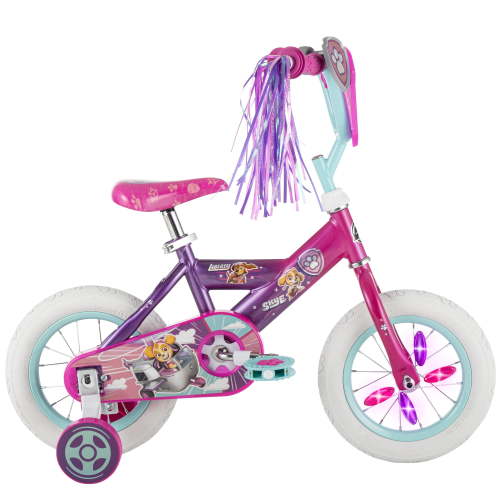 Huffy 12" Paw Patrol Kids' Bike, Fits Riders 37" - 42", Pink, Youth, Girl's