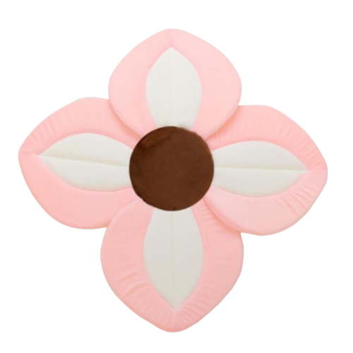 YUEVE Baby Bathtub Mat Children Petal Bath Mat Bathtub Mat For Baby Portable Flower Shaped Baby Bath Mat Soft Baby Bath Pad Baby Bath Mat For Tub For Kids Kids Bathtub Mat Non Wedge Seat Cushion Firm