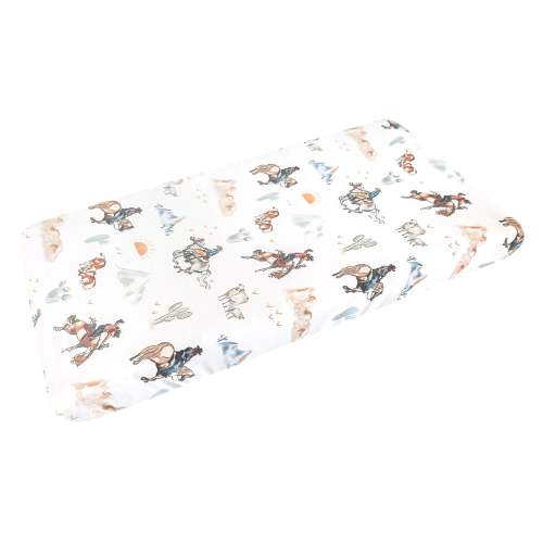 Premium Knit Diaper Changing Pad Cover - Boone