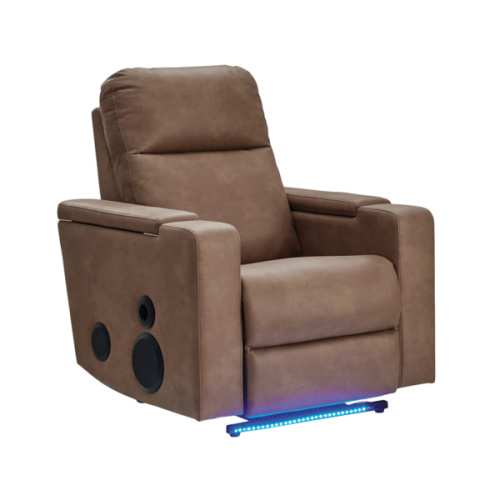 Lorrenton Triple Power Glider and Recliner with Audio System