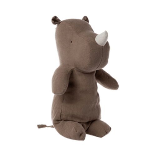 Neutral Rhino Stuffed Animal - Maileg - Maileg USA
