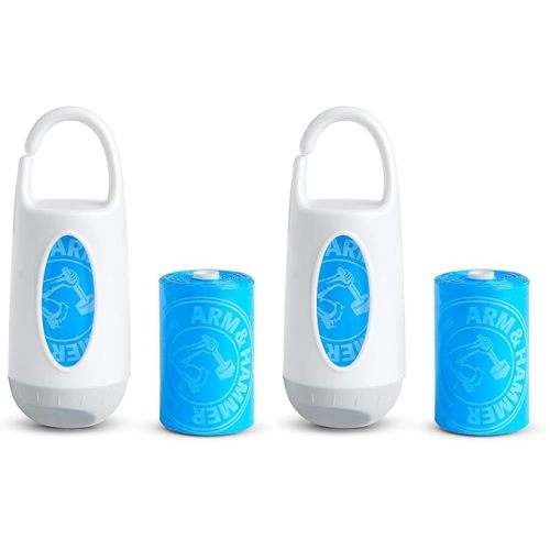 Munchkin® Arm and Hammer Diaper Bag Dispenser and 24 Diaper Disposal Bags (Pack of 2)