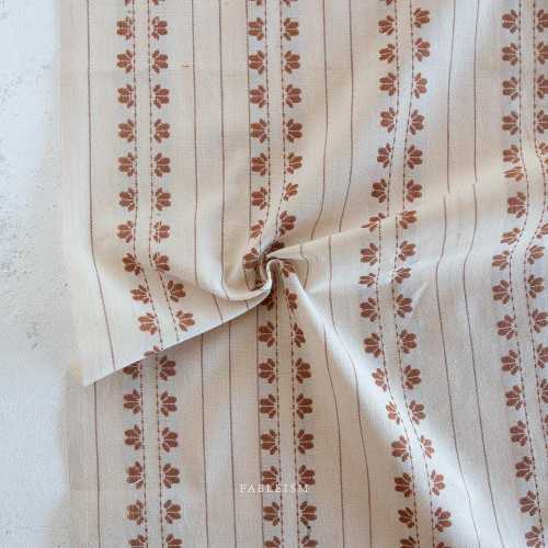 Deco Stripe in Umber Fabric | half yard