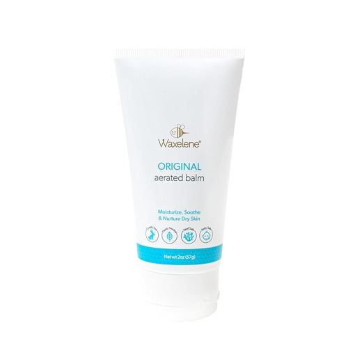 Waxelene Multipurpose Ointment Travel Tube, Organic Aerated Balm the Petroleum Jelly Alternative Soothing Botanical Eczema Dry Skin Face Moisturizer
