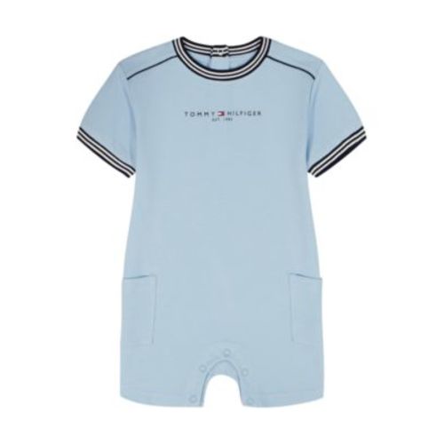Baby Boys' Pique Knit Shorts Romper