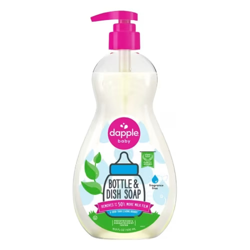 Dapple Fragrance-Free Baby Bottle Soap