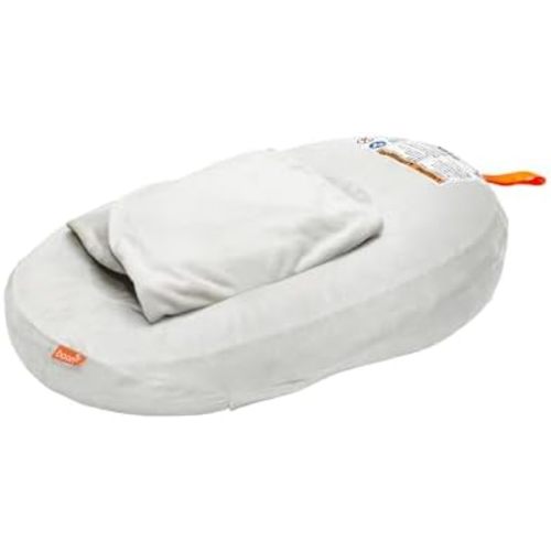 Boon Puff+ Inflatable Baby Bather with Microfleece Cover & Swaddle Wings