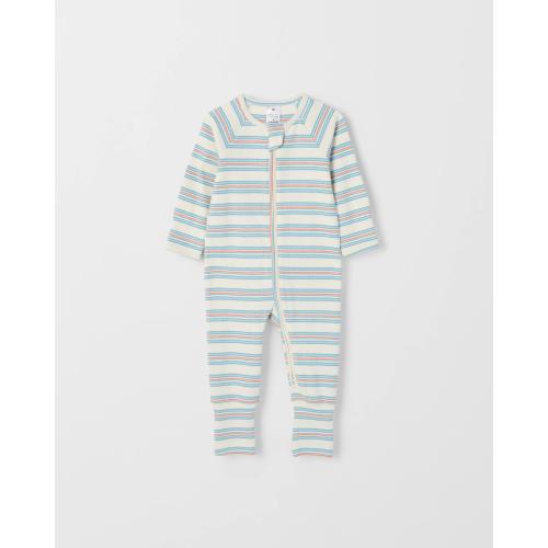 Target Baby Organic Cotton Rib Zip Footless Coverall - Kmart