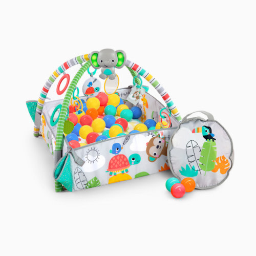 Bright Starts 5-in-1 Your Way Ball Play Baby Activity Play Gym & Ball Pit - Totally Tropical