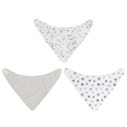 Neat Solutions Bandana Bib Set-Neutral&nbsp;- 3pk