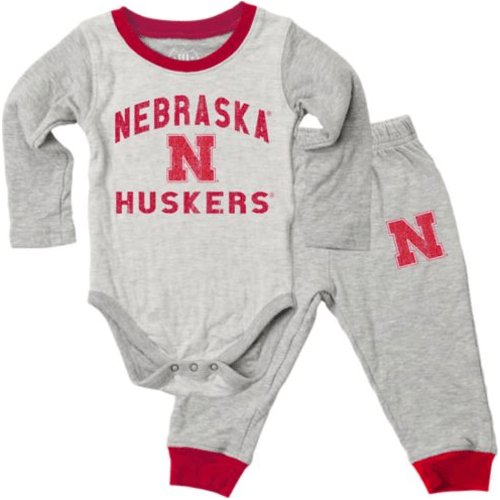 Nebraska Huskers Infant Bodysuit & Pant Set