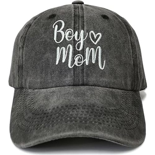 Embroidered Boy Mom Hats