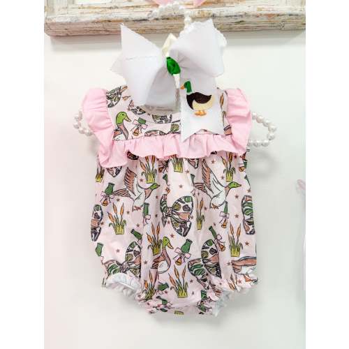 Pink Mallard Ruffle Bubble – thechippycottage